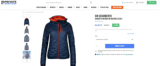 Chaqueta intermedia Microcline para mujer (tinta/faro) marca Untrak por 82,99€