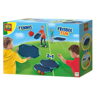 SES Tennis en Frisbee Fun voor €11,99 bij Lobbes
