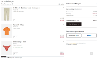 3 halen 2 betalen op de sale bij Takko Fashion