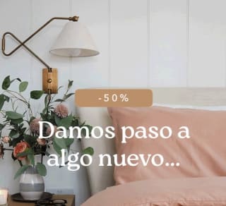 50% descuento en fundas nórdicas, fundas de almohada y sábanas