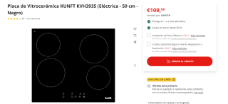 15% extra electrodomésticos integrables Worten