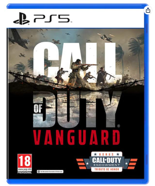 Call of Duty: Vanguard para PS5 por 28,20€