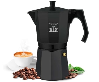 Cecotec Cafetera Italiana Moklassic 300 Black de 3 Tazas por 7.89€