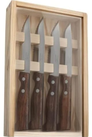 Arcos Serie Cuchillos de Mesa - Juego de Cuchillos Chuleteros 4 piezas por solo 14,86€