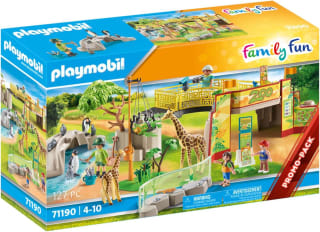 Playmobil Family Fun 71190 Zoo de Aventura con Animales por 30€