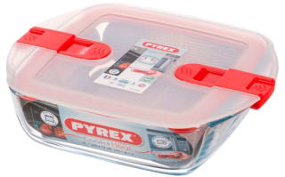 Plat carré en verre Pyrex Cook & eat à 9,59€