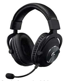 Logitech G PRO Auriculares Gaming con Cable, Transductores 50mm Pro-G por 49,99€