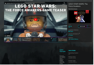 LEGO STAR WARS: The Force Awakens por 1,71€