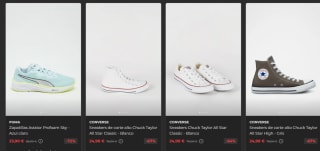 Preciazos hasta 80% calzado grandes marcas desde solo 12,90€ (adidas, puma, converse, asics..)
