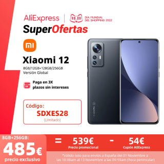 Xiaomi Smartphone Mi 12 versión Global por 445€