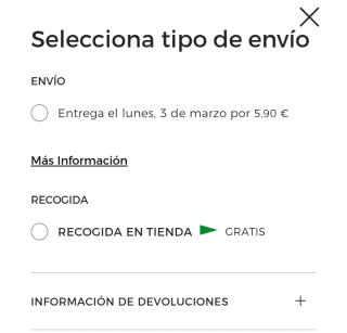 Bandolera de mujer Parfois por 12,99€.