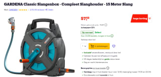 Gardena slangenbox 15 Classic set voor €57,49 bij Bol.com