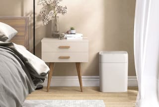 Prullenbak met sensor 1+1 gratis, 16L + 12L voor €34,95 via Outspot