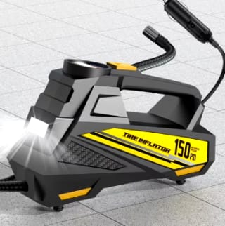 Compresor neumáticos eléctrico por 17,69€