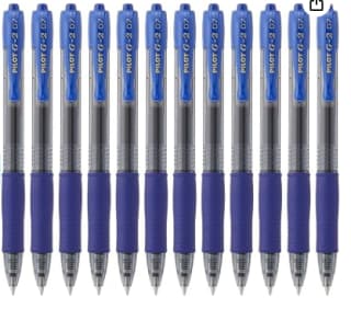 12 unidades Pilot G-2 Bolígrafo Tinta De Gel - Azul por 10,99€