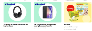 Bol 7-daagse Flitsdeals met hoge kortingen via de app en online