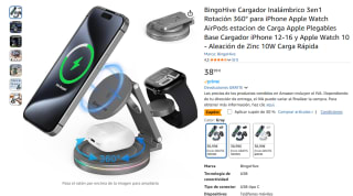 BingoHive Cargador Inalámbrico 3en1 Rotación 360 por 27,29€