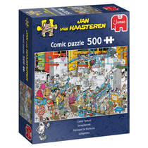 Diverse Jan Van Haasteren puzzels. 500-1000 stukjes vanaf €7,49 bij Intertoys