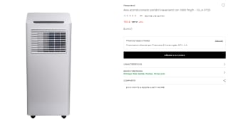 Aire acondicionado portátil Haverland con 1800 frig/h - IGLU-0723 por 159€