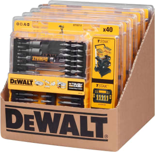 DeWALT DT70717-QZ bitset in Tough Case 40-delig voor €14,99 bij Amazon