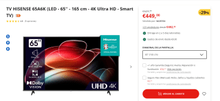 Recopilación Televisores en Worten a preciazos desde 84,99€