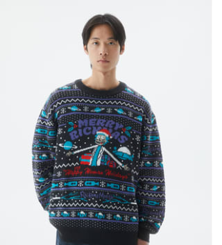 Jersey Navideño Rick y Morty por 9,99€
