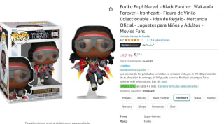 Figura Funko POP de Marvel , Black Panther: Wakanda Forever - Ironheart por 4,81€