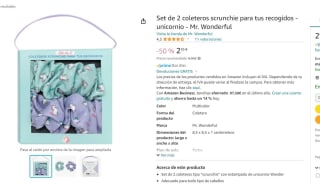 Set de dos coleteros unicornio Mr Wondeful por 2,95€