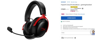 HyperX Cloud III Wireless Headset voor €69,30 in de HP Store