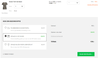 20% korting op de nieuwe collectie bij WE fashion