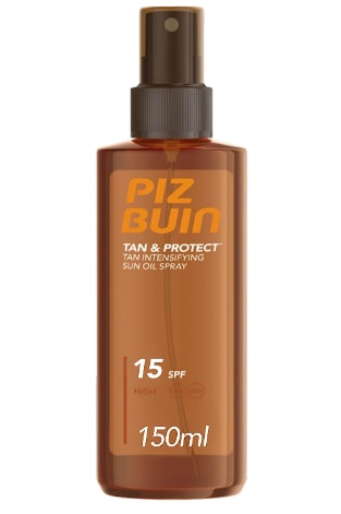 Protector solar PIZ BUIN en spray SPF15 150ml por 6.53€