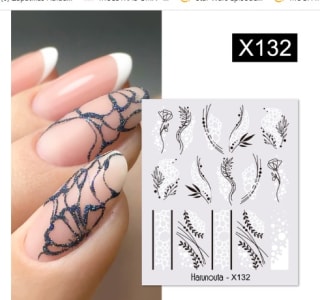 Pegatinas para las uñas desde 0,66€ y máx 0,71€