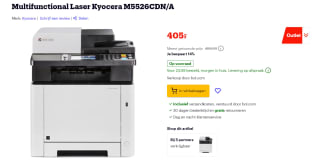 Kyocera ECOSYS M5526CDN/A multifunctional voor €405 bij Bol.com