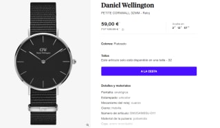 Reloj para Mujer Daniel Wellington PETITE CORNWALL 32MM por 59€