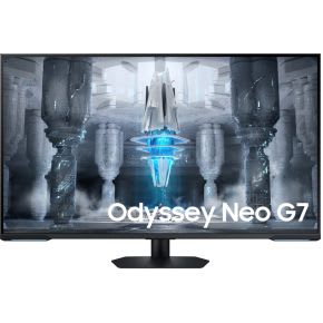 Samsung Odyssey Neo G7 109,2 cm (43") 3840 x 2160 Pixels 4K Ultra HD LED Wit monitor voor €1070 bij Megekko