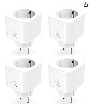 Pack x4 Minis Enchufes Inteligentes por 25.99€