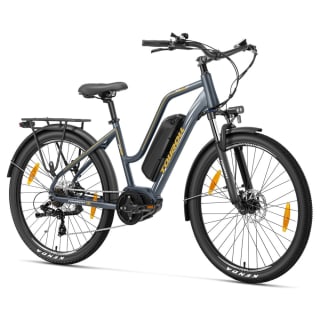 Bicicleta eléctrica Touroll MA2 motor central 250W neumáticos 27,5" 25 km/h autonomía 100 km freno hidráulico + Casco H2 Gratis por 869€