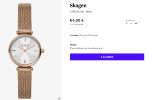 Reloj para Mujer Skagen AMBERLINE por 64€