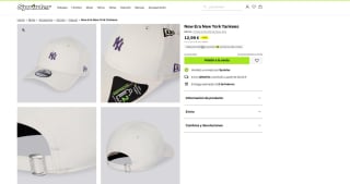 Gorra New Era New York Yankees por 12,99€