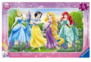 Puzzle de 15 piezas disney proncesas marca Ravensburger por 3,55€