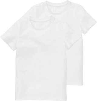 Alle basic T-shirts incl. de multipacks 1+1 gratis bij de Hema