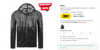 Adidas Z.N.E. Pulse Knit Sudadera con capucha por 39,99€