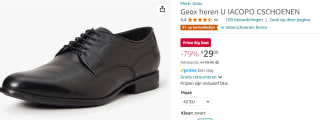 Geox leren schoenen voor €29 met Amazon Prime