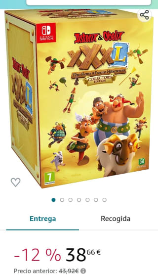 Astérix & Obélix XXXL: The Ram From Hibernia Collector Edition Nintendo Switch por 38,66€.