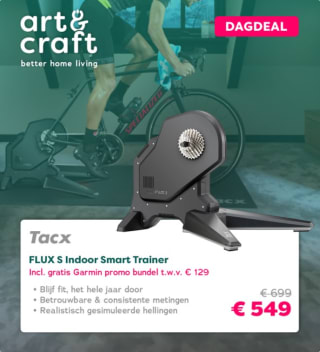 Garmin Tacx Flux S Smart T2900S.61 voor €549 bij Art & Craft