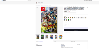 Mario Strikers Battle League Football por 32,20€