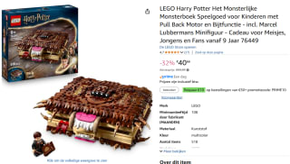 LEGO Het Monsterlijke Monsterboek voor €40,66 met Amazon Prime