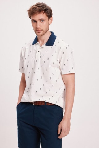 Polo Estampado para Hombre Milano por 9.74€