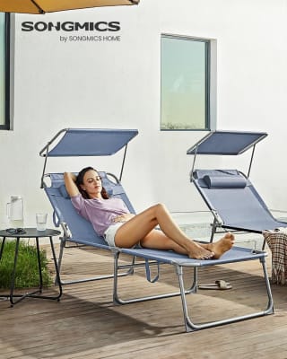 Songmics groot opklapbaar ligbed voor €62,39 bij Amazon