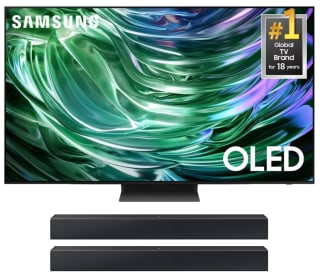 Pantalla Samsung AI 65" OLED S90D + 2 Barras de Sonido HW-C400 por $21,063